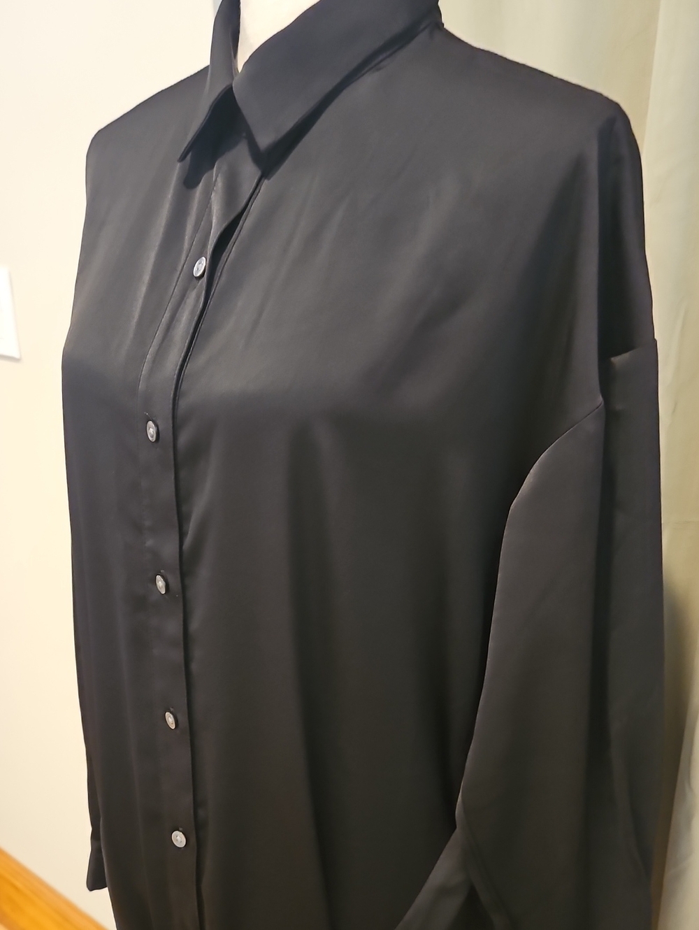 Banana Repyblic Long Button-Down Shirt Dress - Picture 2 of 10